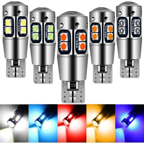 2X T10 W5W LED Auto Clearance Lamp Interior Parking Light for Mazda 6 5 3 Axela 2 Spoilers MX5 CX 7 9 323 CX-7 GH CX3 CX7 MPV