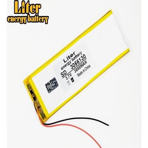 3056130 3.7V 3000mah Lithium polymer Battery With Protection Board For GPS Tablet PC Digital Products