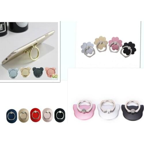 360 degree multi-style Finger Ring Mobile cell Phone Smartphone telephone hand Stand Holder desk car Universal Metal Mirror