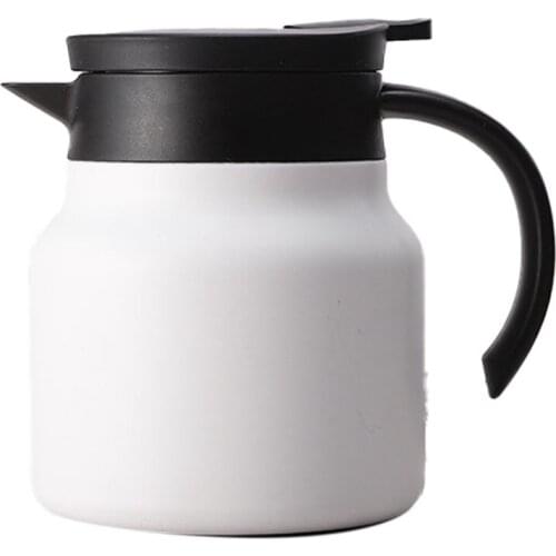 800Ml Thermos Cup Household Small Capacity Portable 304 Stainless Steel Mini Thermos Cup Office Fashion Coffee Pot