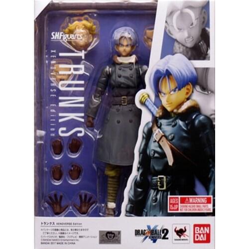 BANDAI S.H.Figuarts DRAGON BALL Original Trunks Anime Action & Toy figures Model Toys For Children