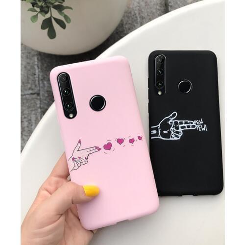 For Huawei Honor 10i Cover Case Honor 10i HRY-LX1T Cute Matte Soft Phone Case For Huawei Honor 10i Honor10i 10 i 6.21 inch Coque