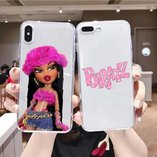 Bratz Cute Cartoon girl Doll Phone Case For Huawei Honor 6 7 8 9 10 10i 20 A C X Lite Pro Play transparent pretty prime 3D