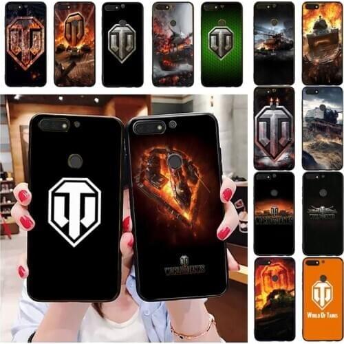 World Of Tank Phone Case For Huawei Honor 7A 8X 9 10 20lite 10i 20i 7C 8C 5A 8A Honor Play 9X pro Mate 20 lite Funda Case