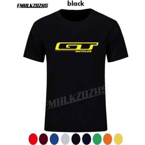 2021NEW New GT Bicycles Bikeed logo Mens Black T-Shirt Size XS-3XL T shirt Brand clothing short sleeve, fashion Tshirt TEE T218