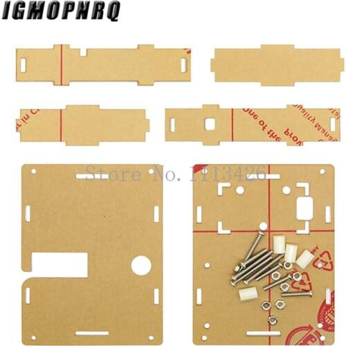 Transparent Acrylic Case Shell Box For LCR-T4 ESR Transistor Tester Capacitance Tester Case Transistor Case