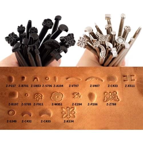 20-piece Leather Tool Set Leather Carving Printing Tool Set Hand-stitched Leather Art Production