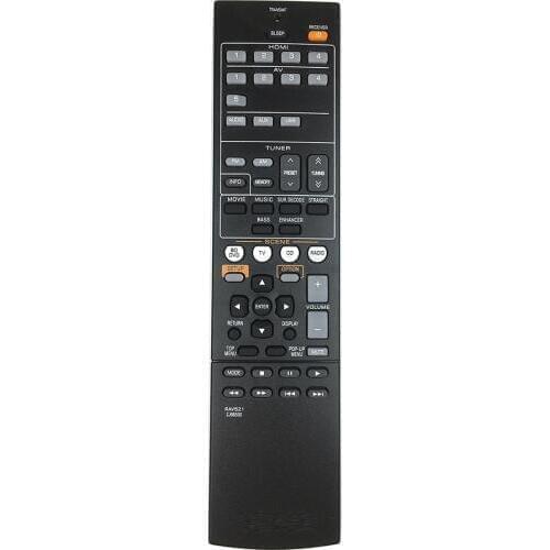 New Remote Control RAV521 ZJ66500 For YAMAHA AV BD DVD Radio CD TV Audio/Video Receiver RXV377 RXV377BL YHT4910U YHT4910UBL