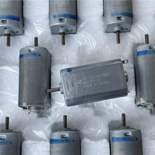 Brand new Mabuchi FF-180SH-3827 1.2V 2.4V 3V 180 DC motor high speed metal brush shaver motor