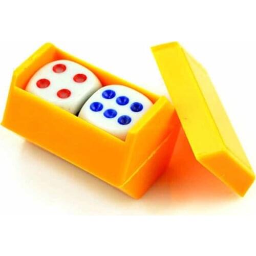 Listening Predictive Dice Magic Tricks Props Toys For Magician Children Funny Toys Two Dices Magic