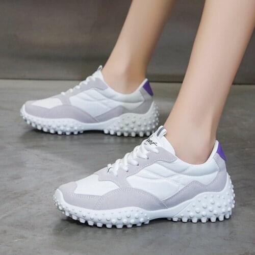 Casual Sneakers Women Tennis Shoes Platform Breathable Comfortable Running Footwear Increasing Height Anti-slip Wear-resisitant