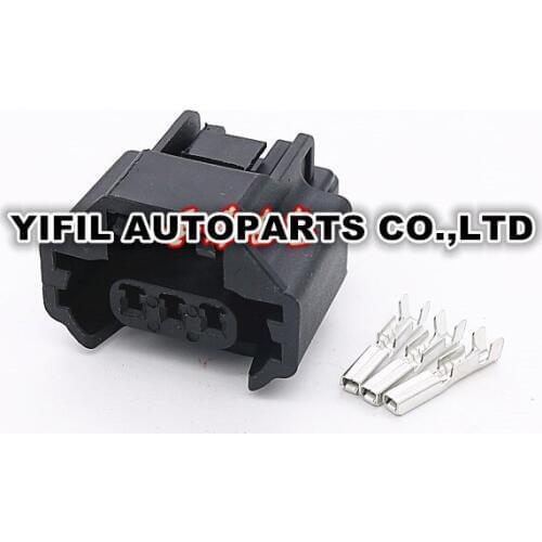 10pcs/lot 3 Pin/Way Auto Waterproof Air Conditioning Pressure Switch Harness Plug Connector For Nissan 7223-6536-30