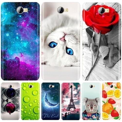 Silicone Case For Huawei Y5 II Y5II Y5 2 Cover Soft TPU Cute Pattern Case For Huawei Honor 5A 5 A LYO-L21 CUN-U29 Bumper Coque