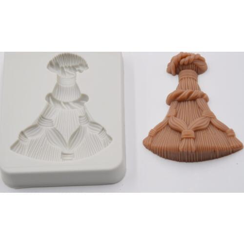 Special Shape Eco-friendly Silicone Fondant Cake Border Decoration Chocolate Molds