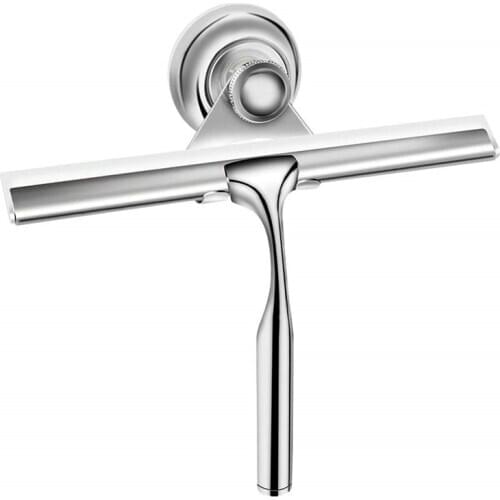 Yooap Shower Squeegees, Stainless Steel Shower Window Squeegees with Suction Cup Hook for Bathroom Mirror Window Glass Cleaning