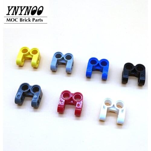 20Pcs/lot High-Tech MOC Parts 41678 Axle and Pin Connector Perpendicular Double Split Building Blocks Bricks DIY Toys Gifts