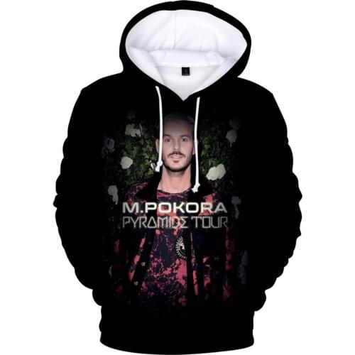 2020 M. Pokora Hoodie 3D Print Tracksuit Women Mens Hoodie Sweatshirt Fashion Streetwear Hip Hop Style Matt Pokora Clothes