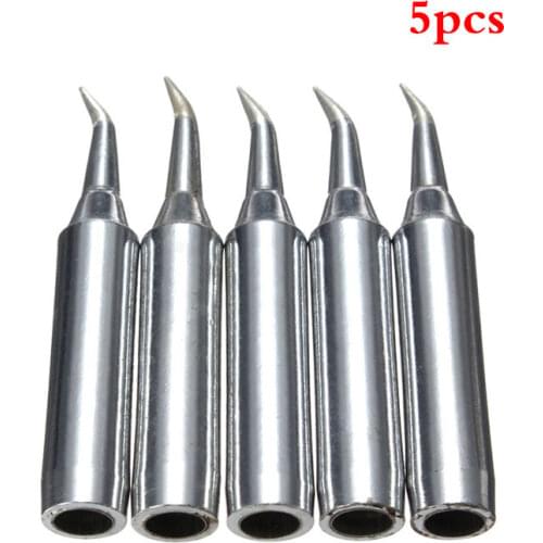 5pcs 900M-T-TS Lead-free Solder Iron Tips for Hakko Soldering Rework Station