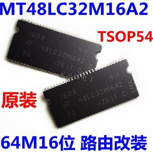 5pieces MT48LC32M16A2TG-75 IT:C TSOP54