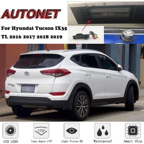 AUTONET Backup Rear View camera For Hyundai Tucson IX35 TL 2015 2016 2017 2018 Night Vision parking/license plate camera