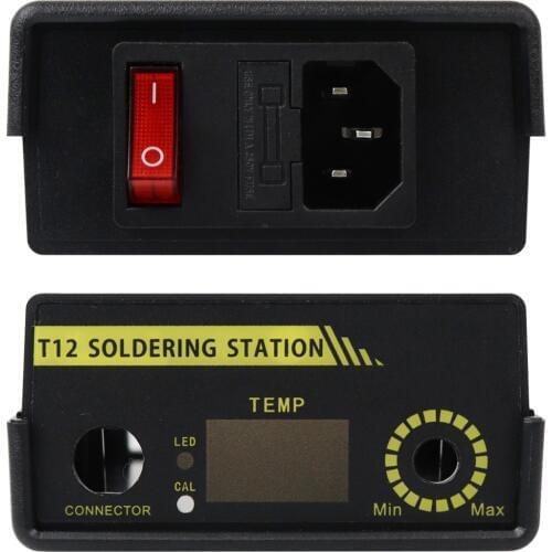 Enclosure case ABS shell for HAKKO T12 Electric Unit Digital Soldering Iron Station Temperature Controller Kits