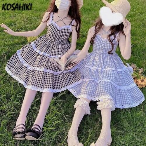 KOSAHIKI Fashionable Dresses In A Cage