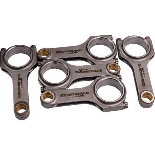 Forged 4340 Racing Connecting Rod For Volvo S60 R 2.5L Conrod Con Rod Pleuel Bielle ARP Bolts Balanced Piston Pin