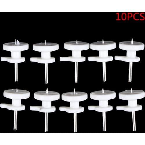 10pcs Wall Mounted Hooks Non-Trace Nail for Concrete Cinder Block Hardwood