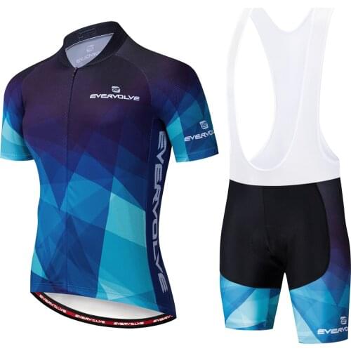 Summer Mens City Outdoor Mountain Bike Training Sports Fashion Design Shirt Sweat Absorption Riding Suit Short Sleeve Strap Sui