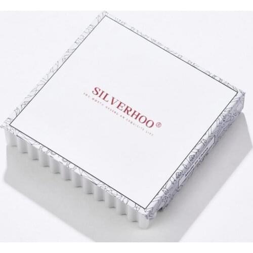 Multifunctional Square Paper Ring Necklace Earrings Jewelry Organizer Box Ring Necklace Bracelets Gift White Packaging Boxes