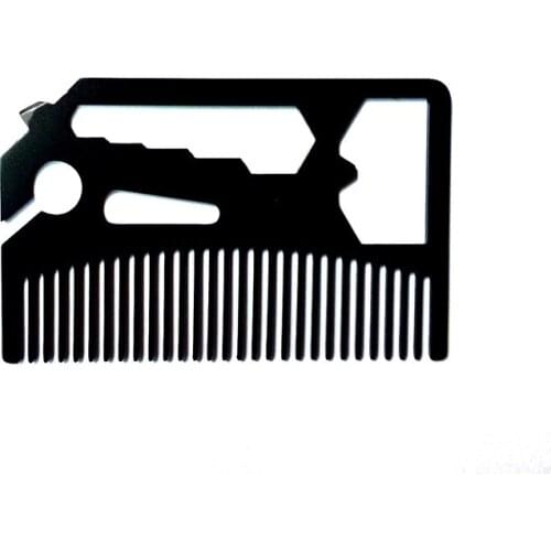 Multi Stainless Steel Beard Shaping Tool Beard Comb Sex Man Gentleman Beard Trim Template Hair Cut modelling tools Beard Brush