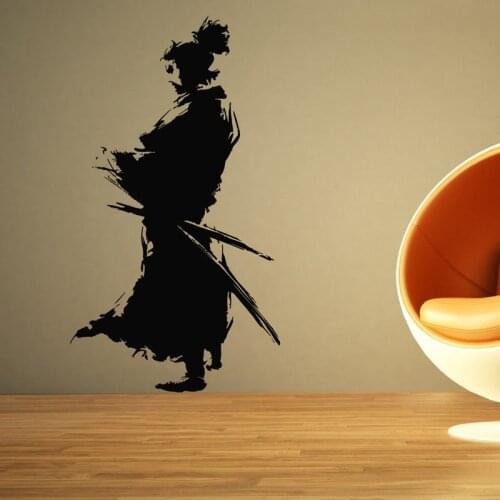 Kendo Sticker Sword Samurai Decal Ninja Poster Vinyl Art Wall Decals Decor Mural Kendo Sticker