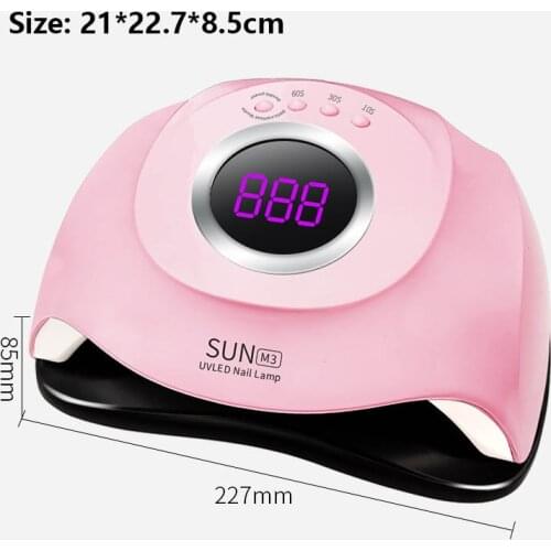 Painless 180W Nail Lamp Auto LED UV Lamp 10secs High Power Quick Dry Nail Dryer Nail Drying Lamp Nail Art Tools