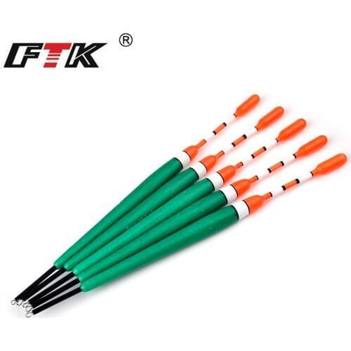 FTK 5Pcs/Lot Barguzinsky Fir Bobber Length 18-21.3CM Float 2g 3g 4g 5g Fishing Float For Carp Fishing Tackle