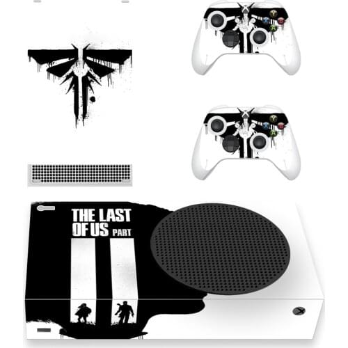 The Last Of Us Style Xbox Series S Skin Sticker for Console & 2 Controllers Decal Vinyl Protective Skins Style 1