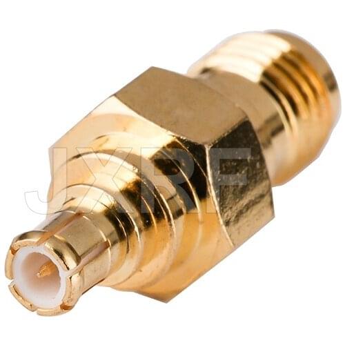 JXRF Connector SMA Female To MCX Male Jack RF Coaxial Adapter