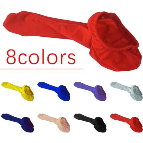 New Mens Sexy Lingerie G-string Penis Sheath Cover Seamless Breathable Underwear Mens Sexy Lingerie Underwear Bulge Pouch Solid