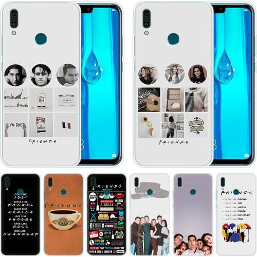 Silicone Case Friends tv show for Huawei Mate 30 20 Lite 10 Pro Y5 Y6 Y7 Pro 2019 Y9 Prime 2019 2018 Y6 Pro 2017 Fashion Cover