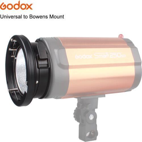 Godox Universal Mount To Bowens Mounts Ring Adapter Studio Flash Strobe 120W 250W 300W K-150A 250SDI 300DI Lamp