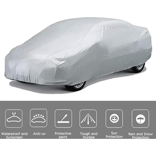 Exterior Car Cover Outdoor Protection Full Car Covers Snow Cover Sunshade Waterproof Dustproof Universal for Hatchback Sedan SUV