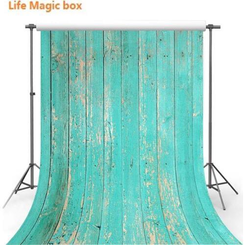 Backdrops Vinyl Wall Stickers Pink Nail Marks Wooden Plank Foto-147