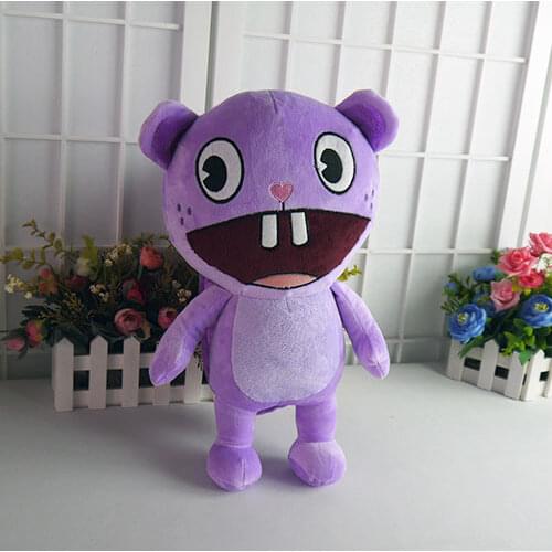 Top quality Happy Tree Friends anime plush dolls HTF Toothy plush toys 37cm