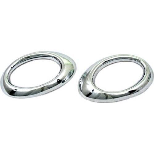 High quality car-styling Chrome Front Fog Light Cover (Oval Type) for Mercedes Benz W164 ML Class ('06-'08)