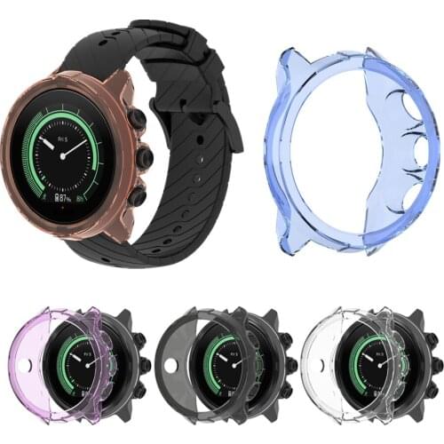 Clear TPU Frame Protector Smart Watch Case Frame Shell For Suunto9 Suunto 9 Baro Spartan Sport Wrist HR Baro Protective Cover