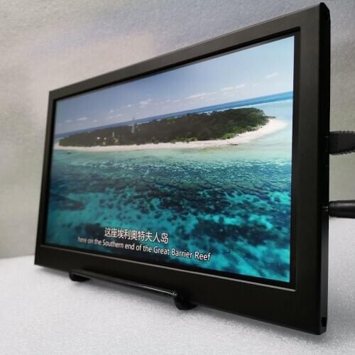 13.3 inch portable monitor HDMI interface 1920 x1080P HD IPS LCD monitor computer monitor PS4 Pro / Xbox X360