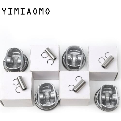 4x Piston & Ring 11 25 7 577 063 For BMW MINI R55 R60 R58 R56 R57 R611.6L Cooper Countryman Paceman N16B16A N12B16A 11257576975