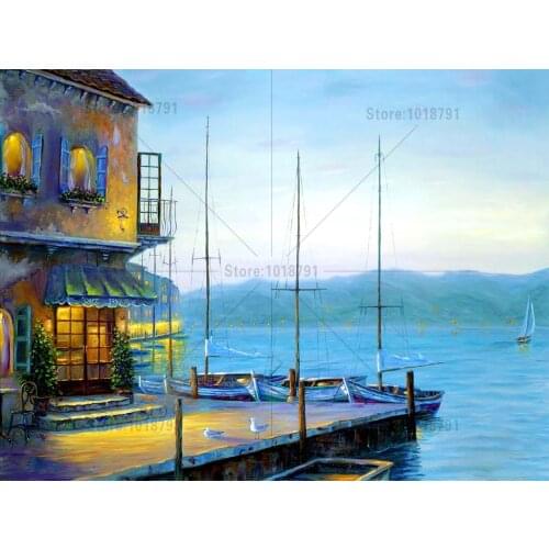 5d Diy Diamond Painting Landscape Sea Cross Stitch Rhinestones Diamond embroidery Diamond mosaic Needlework home decor