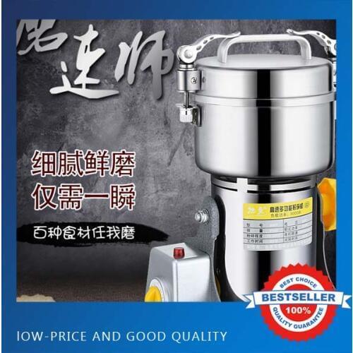 600G Home Kitchen Whole Grains Mill Powder 220V 50HZ Good Quality Food Grinding Machine Ultrafine Herbs Crusher