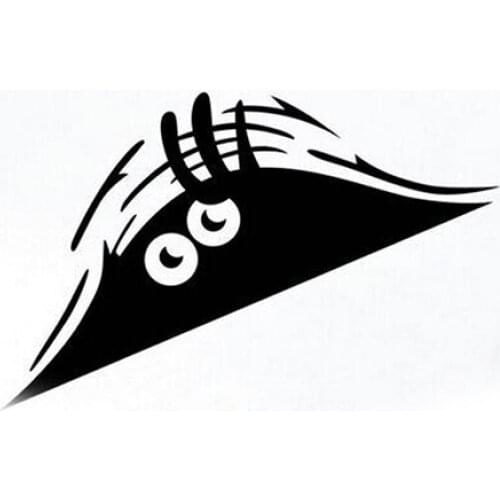 80% Hot Sell Funny Peeking Auto Car Walls Windows Sticker Graphic Vinyl Car Decal