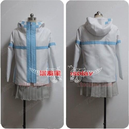 Amine Sword Art Online Alicization Yuna Cosplay Costume Long Sleeve Blue Uniform Suits